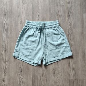 Women's Light Blue Casual Shorts